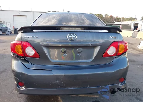 2009 Toyota Corolla Xrs из США, поврежденный, VIN 2T1BE40EX9C010535